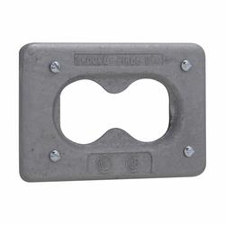 DS23G CRS-H SNGL GNG CST IRON SURF/FLUSH MNT DUPLEX COVER 3P 2W..