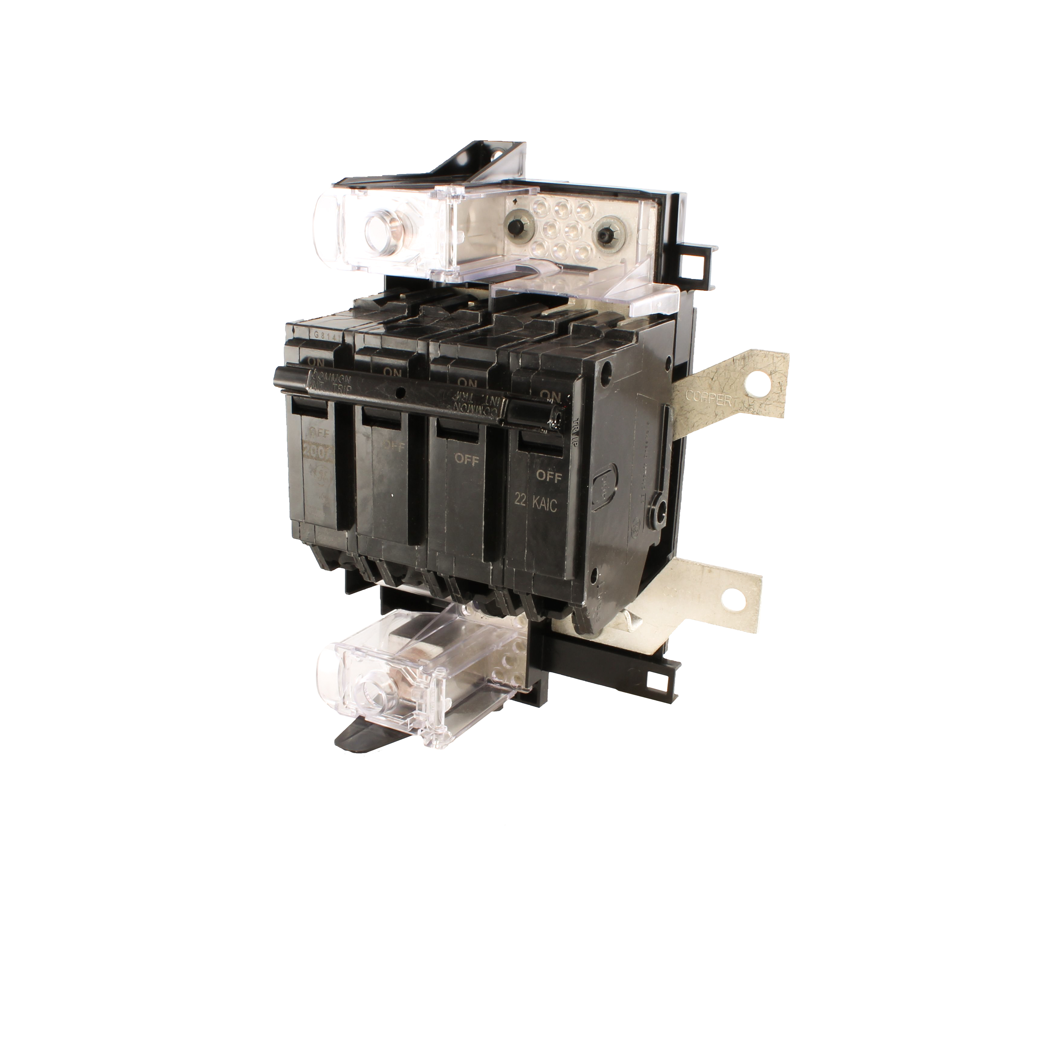 THQMV200D GE MAIN CIRCUIT BREAKER KIT POWERMARK GOLD LOADCENTERS INCLUDE MOUNTING BASE