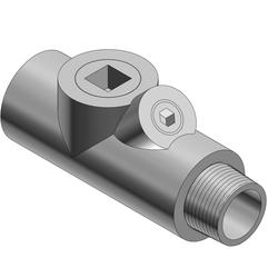 EYS41-TB T-B 1-1/4DRAIN SEAL,IRON,VERT/HOZ,XP