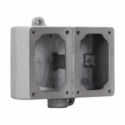 EDS272 CRS-H 3/4 HUB DOUBLE GANG BACK BOX DEAD END...