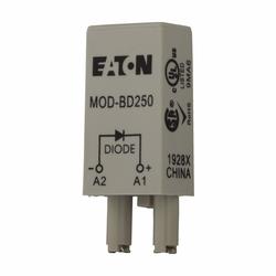 MOD-BD250 CH PROTECTION DIODE RELAY MODULE SIZE B 6-250VDC USE WITH SOCKETS D1RAA D2PAL D2PAP D2PA7 D7PAA