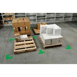 104431 BRADY 2 IN X 5 IN B514 GREEN FLOOR LS 20/PKG 75447316209
