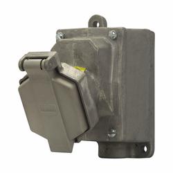 ENR21201 C-HINDS 20A 125V SGL GANG ASSY 3/4