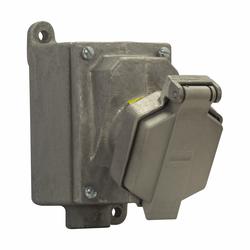 ENR21201 C-HINDS 20A 125V SGL GANG ASSY 3/4
