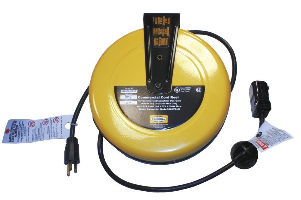 HBLC25163C HUBBELL 25FT. CORD REEL