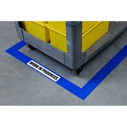 104344 BRADY 3 IN X 100 FT B514 BLUE FLOOR TAPE 75447316122