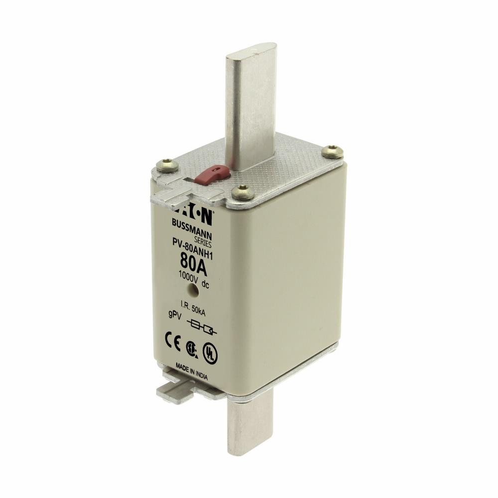 PV-80ANH1 BUSSMANN FUSE 80A 1000V DC PV SIZE 1 DUAL IND