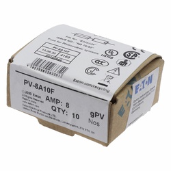 PV-8A10F BUSSMANN 8AMP 1000V DC SOLAR FERRULE 10 X 38MM