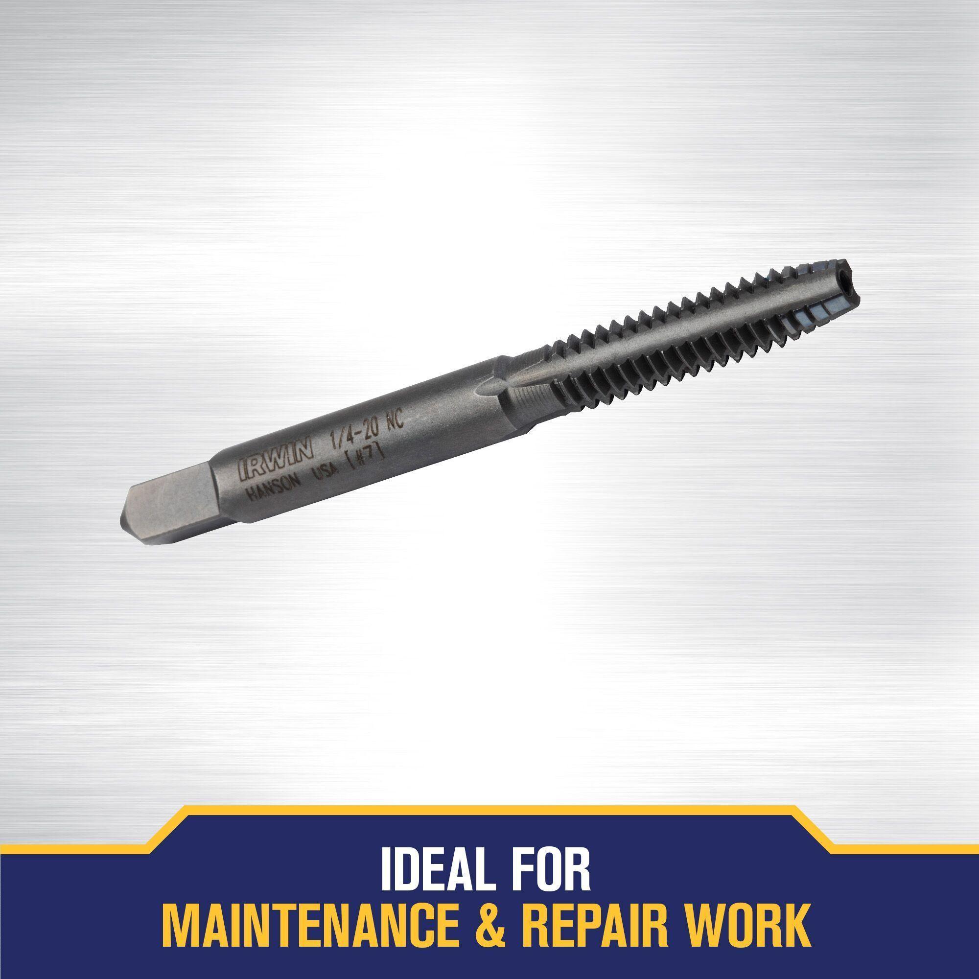 8120 IRW Plug - 1/4" - 20 NC, H.C.S. Tap - Carded