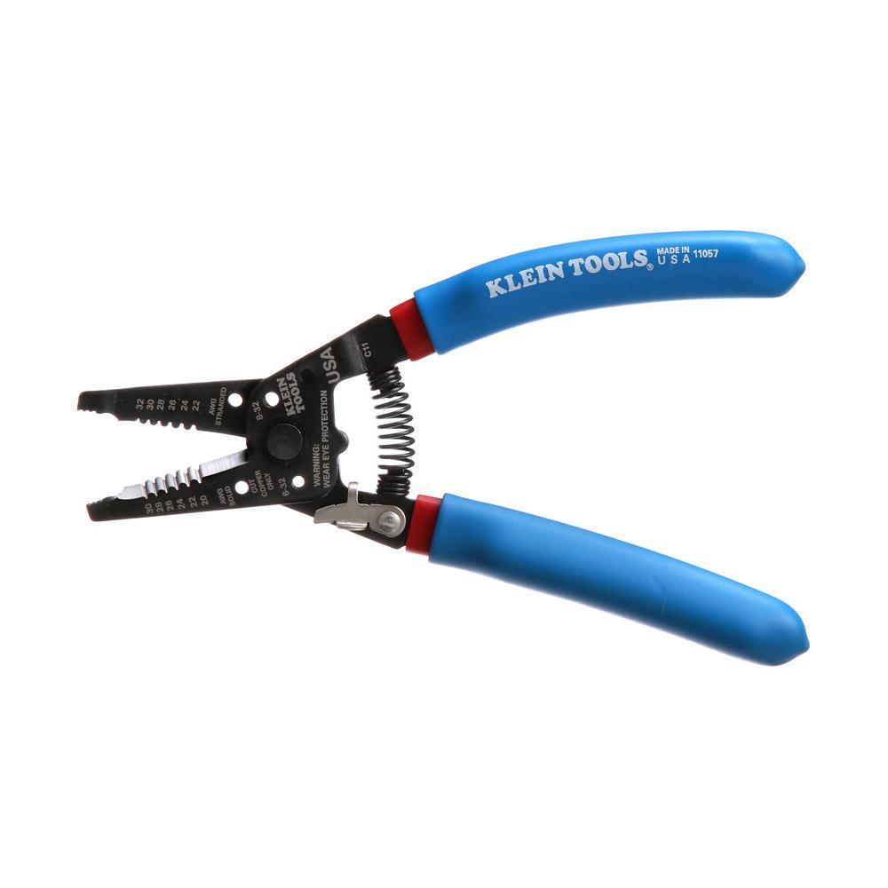 11057 KLE STRIPPER/CUTTER 20-30AWG SOLID &STRANDED