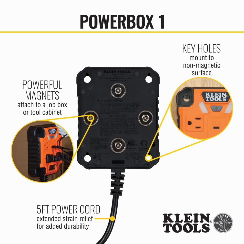 29601 KLEIN POWERBOX 1, MAGNETIC MOUNTING