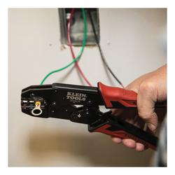 3005CR KLEIN RATCHET WIRE CRIMPER, 10 TO 22 AWG