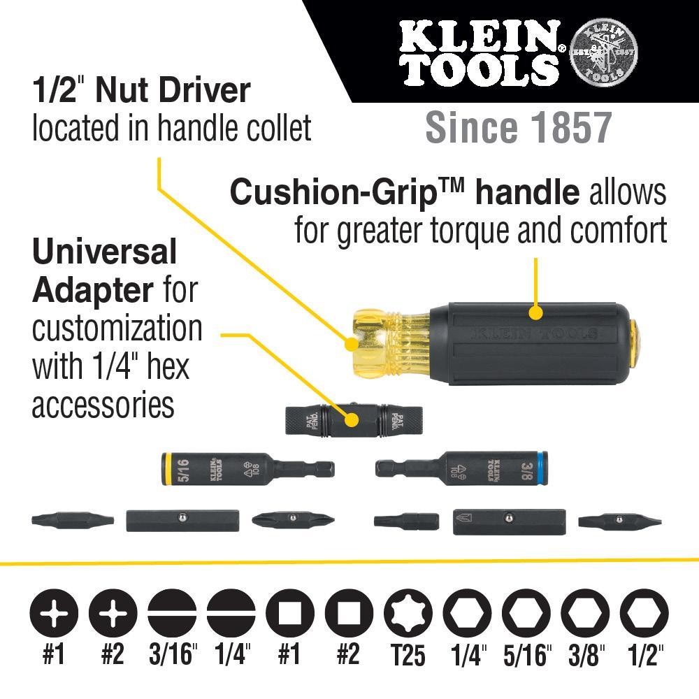 32500HD KLEIN 11-IN-1 IMPACT RATED DRIVER