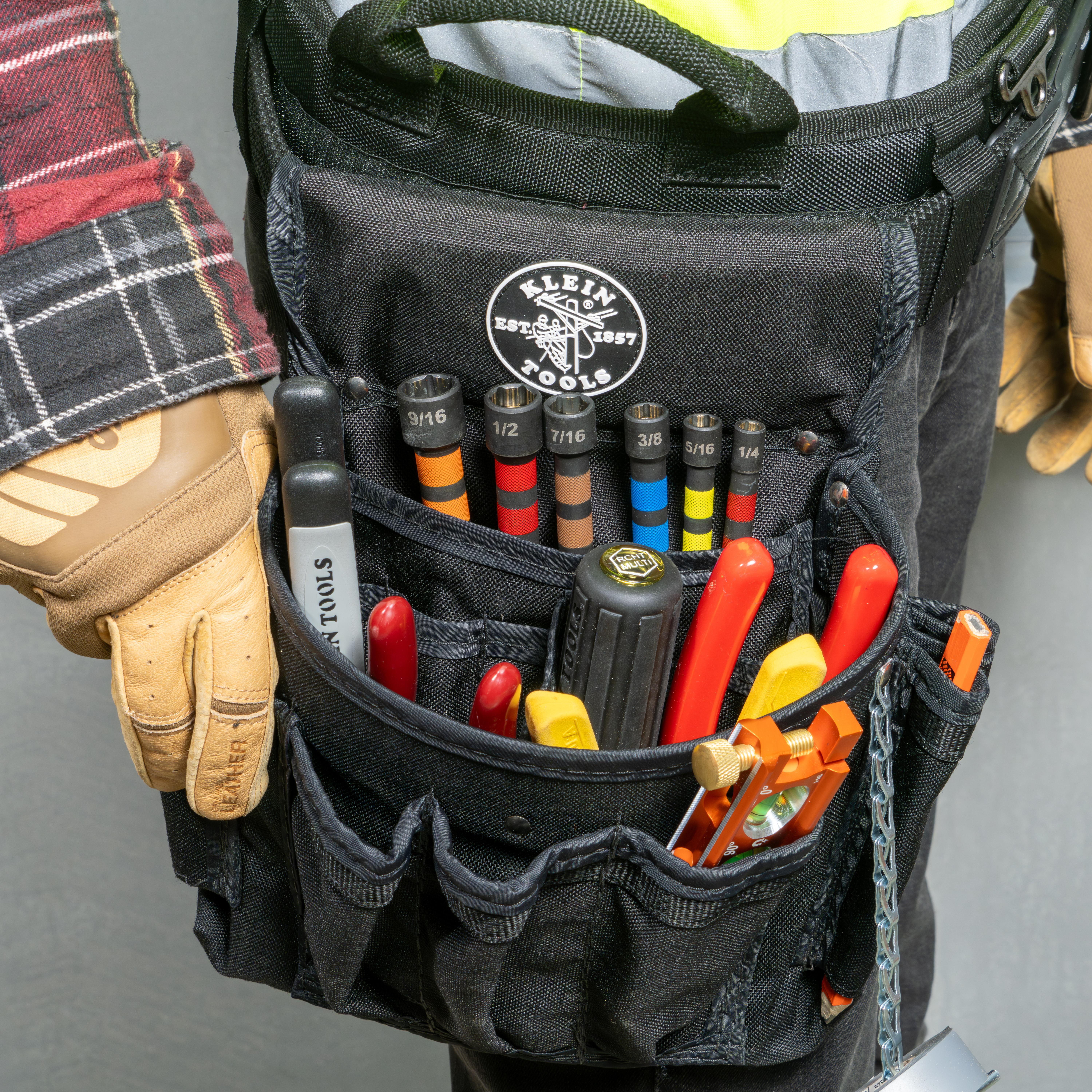 32950 KLEIN 6 PC NUT DRIVER SET, RATCHET HANDLE