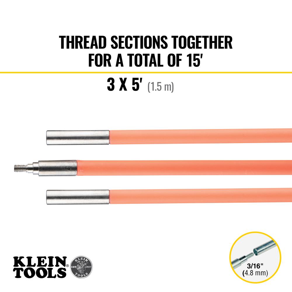 50153 KLEIN 15' LO FLEX GLOW ROD