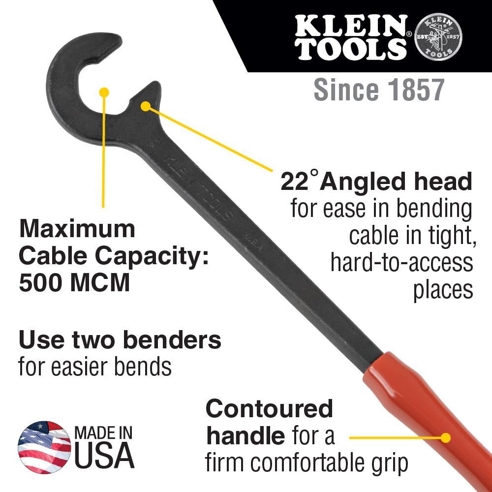 50402 KLE CABLE BENDER 14-1/2" LENGTH