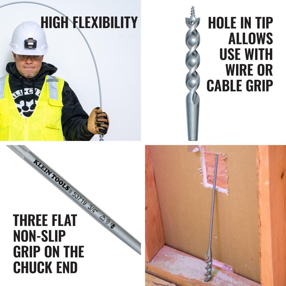 53719 KLEIN FLEX BIT AUGER 3/4" X 54"