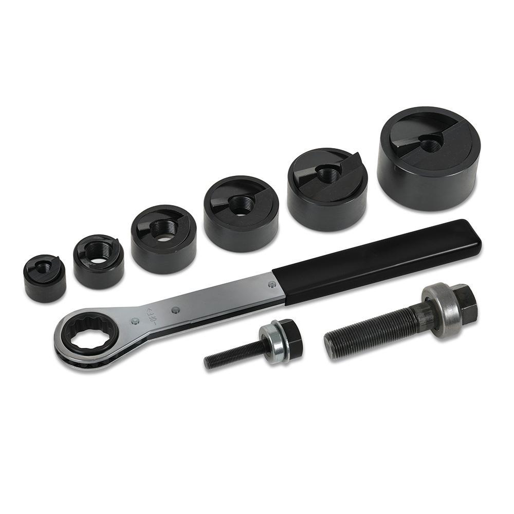 53732-SEN KLE 1/2"-2" KNOCKOUT PUNCH SET w/WRENCH