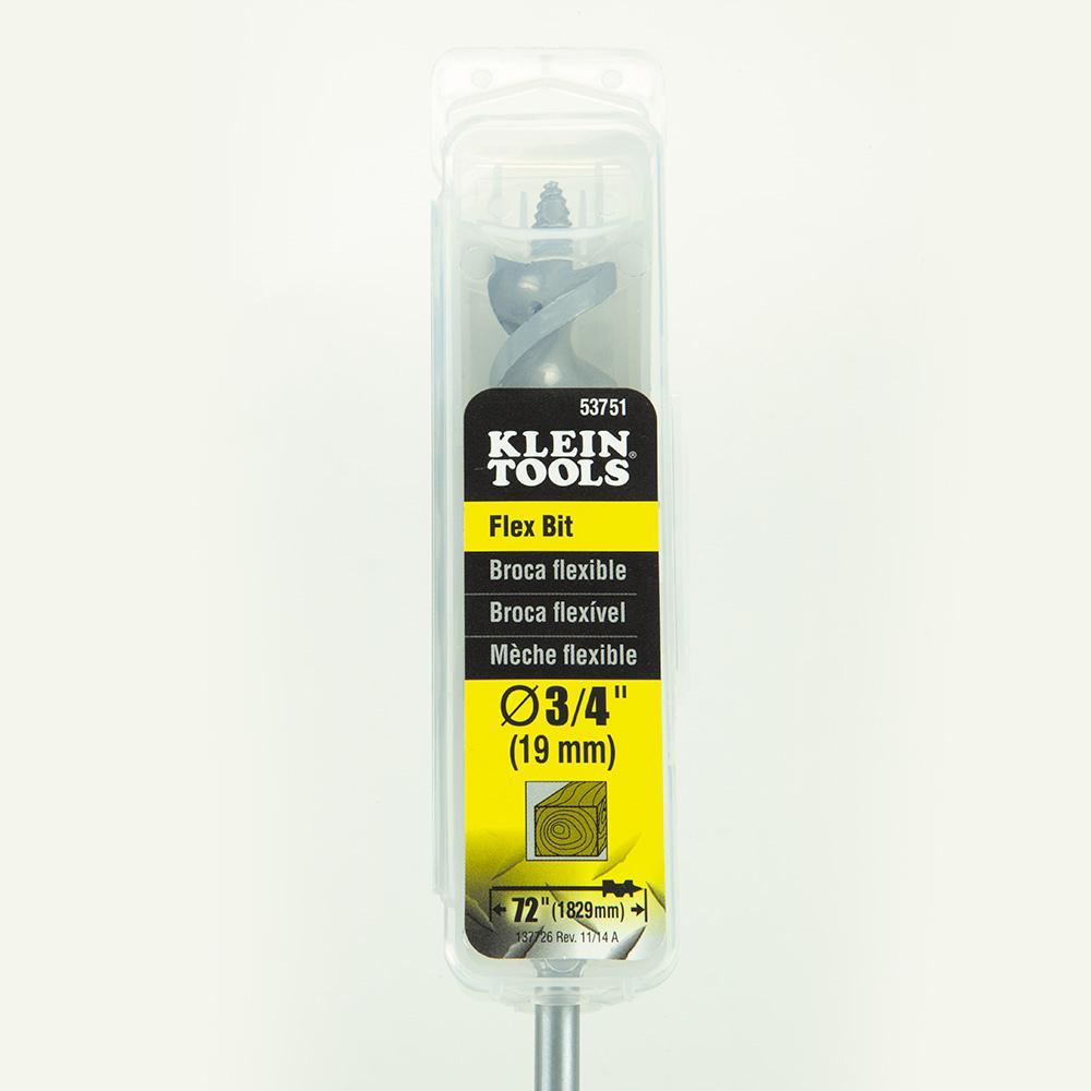 53751 KLEIN FLEX BIT AUGER 3/4" X 72"