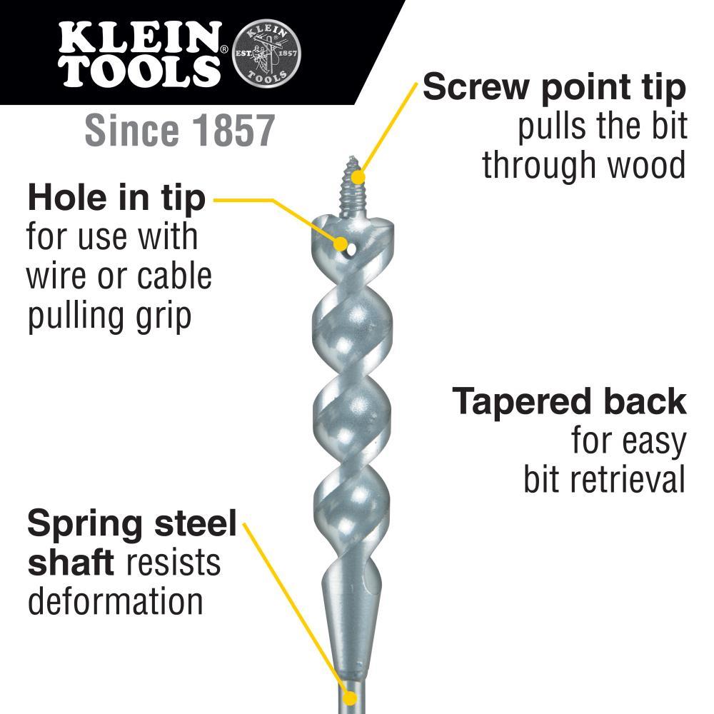 53751 KLEIN FLEX BIT AUGER 3/4" X 72"