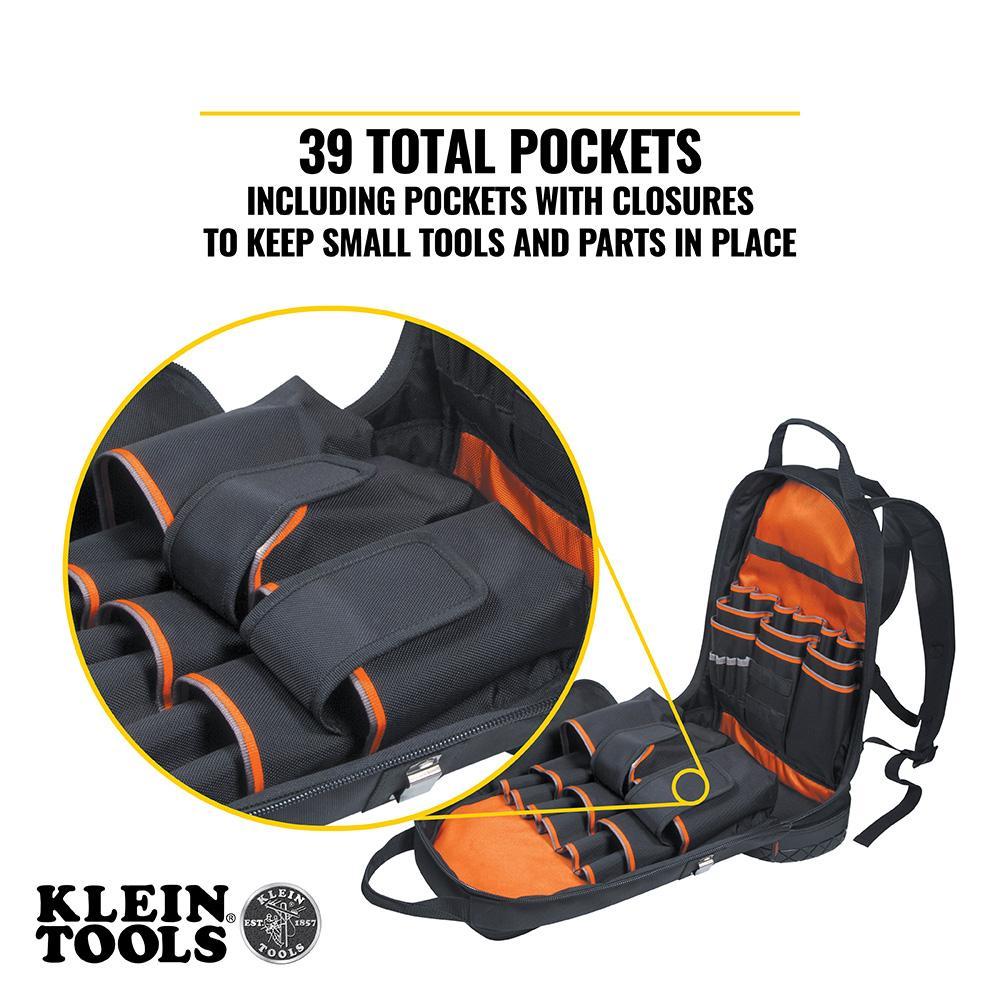 55421BP-14 KLEIN TRADESMAN PRO ORGANIZER BACKPACK