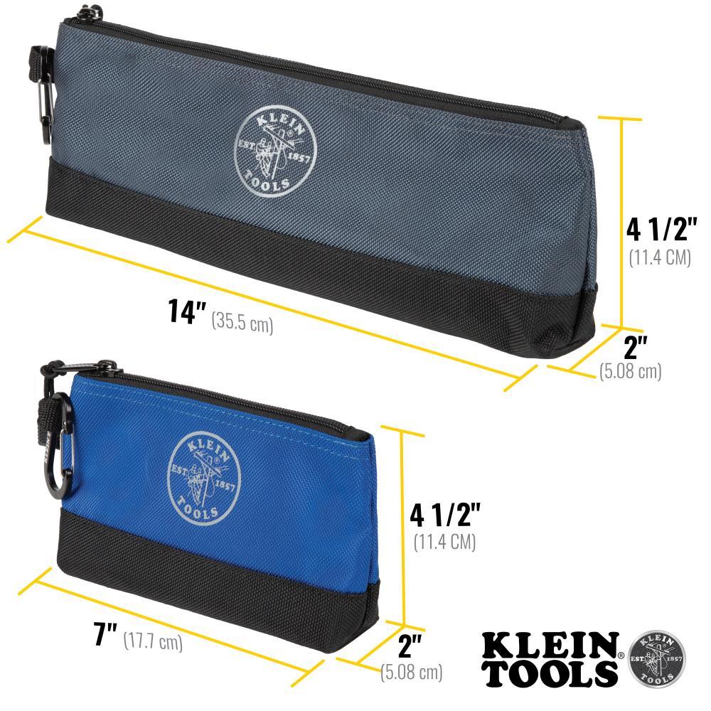 55559 KLEIN STAND-UP ZIPPER BAGS, 2-PACK