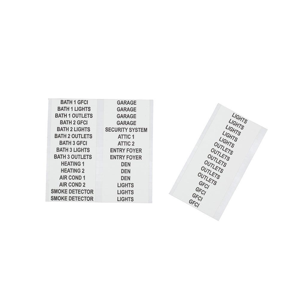 56255 KLEIN WIRE MARKERS WITH PANEL DIRECTORY