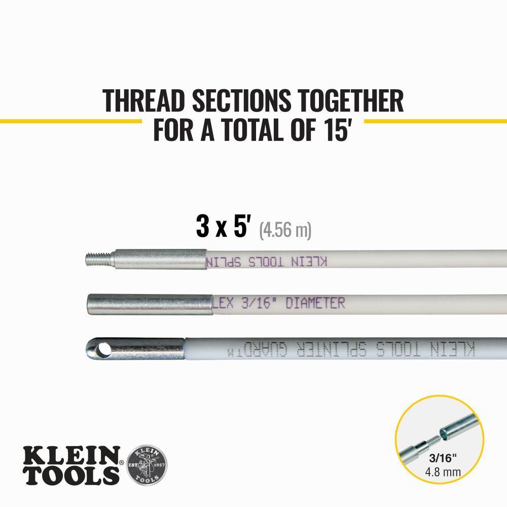 56415 KLEIN 15' MID-FLEX GLOW ROD SET ZZZZ