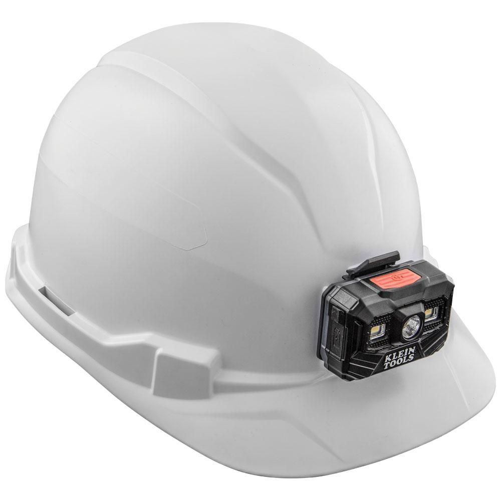 60107RL KLEIN HARD HAT,NON-VENTED CAP W/HEADLAMP