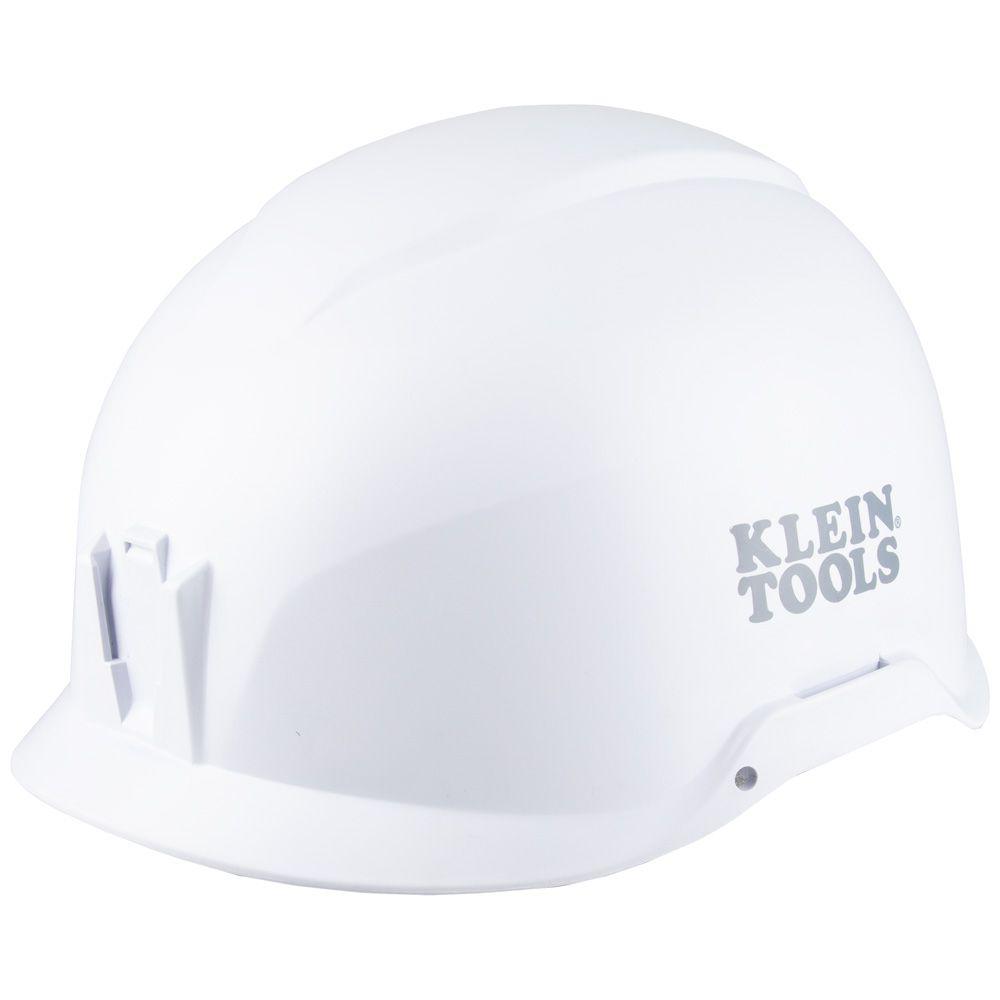 KLEIN 60145 SAFETY HELMET, NON-VENTED, WHITE