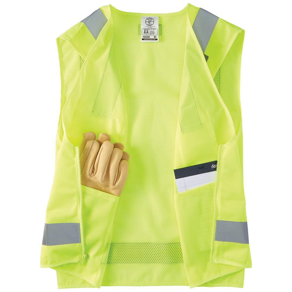 60269 KLEIN HIGH-VISIBILITY SAFETY VEST, M/L