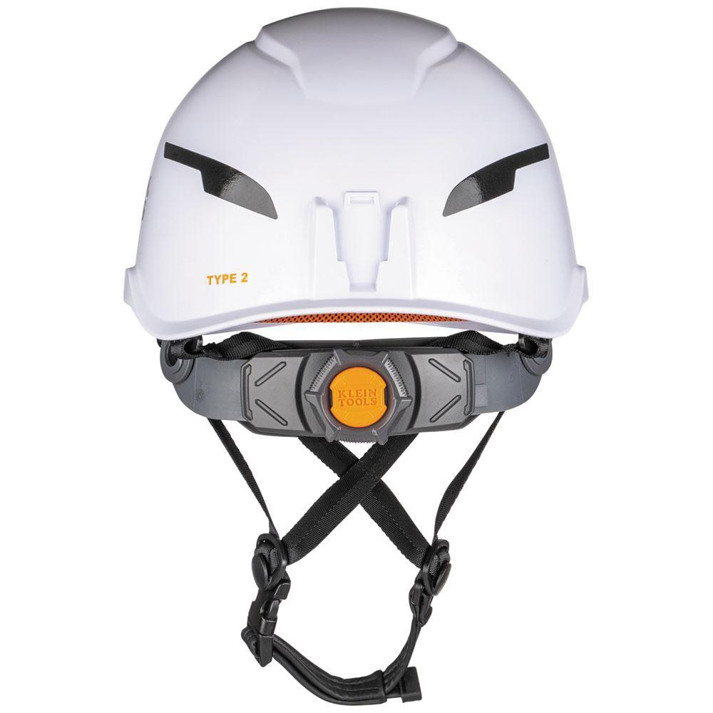 60525 KLEIN SAFETY HELMET, CLASS E, W/LAMP