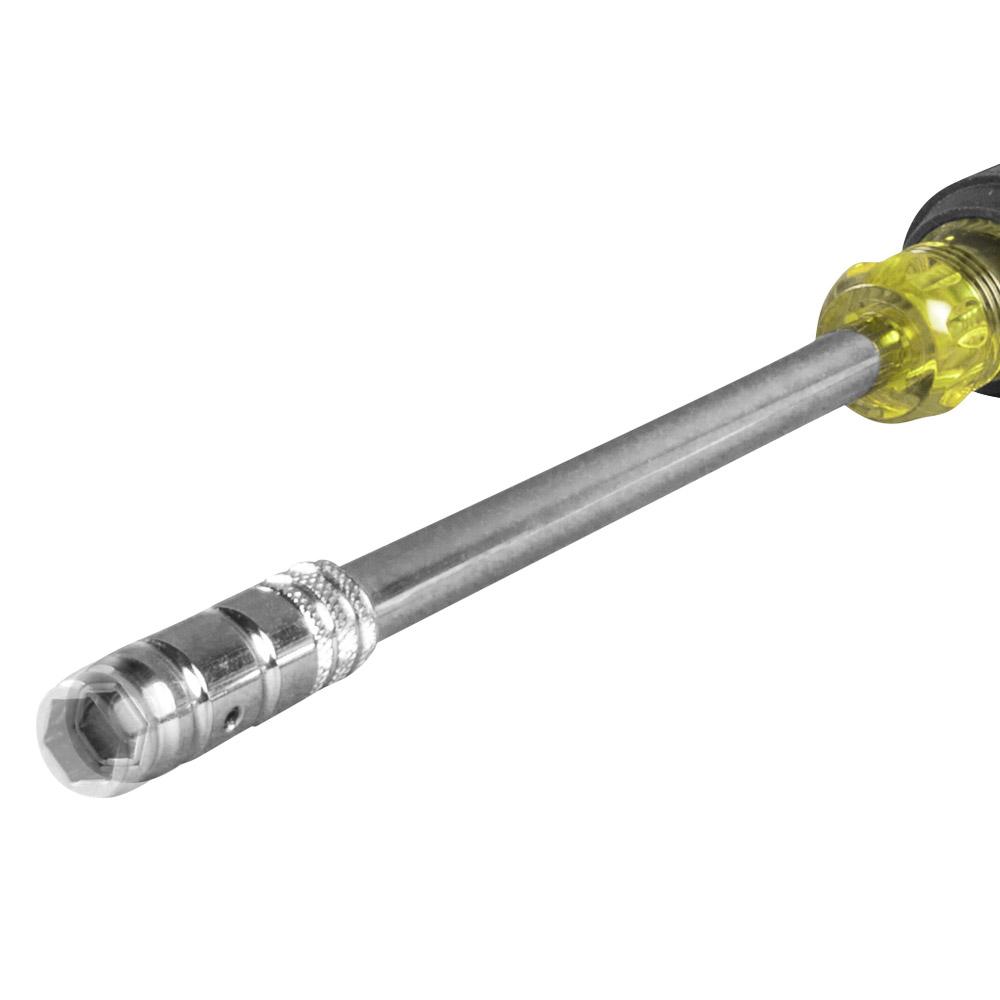 65129 KLEIN 2-IN-1 NUT DRIVER, 6" SLIDE DRIVER