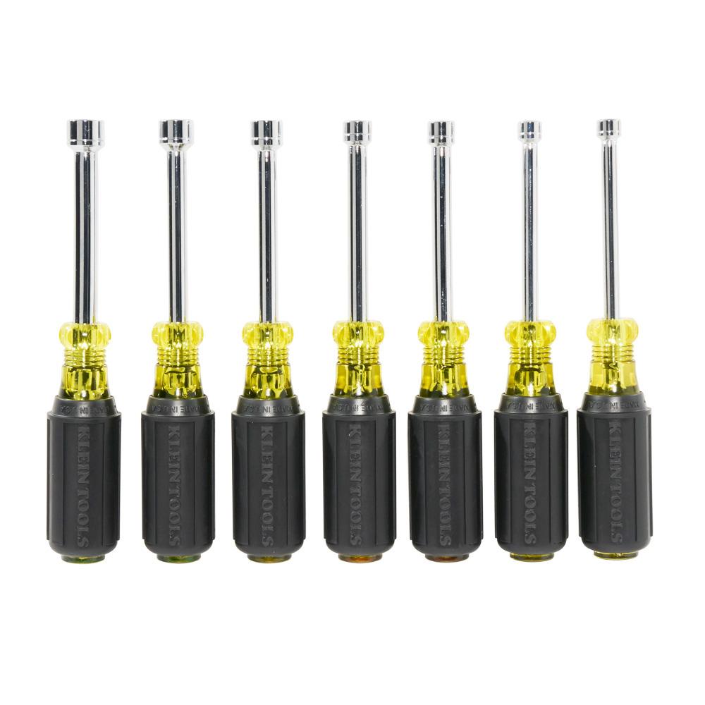65160 KLE 7 PIECE METRIC NUT DRIVER SET (CONTAINS 5MM, 5.5MM, 6MM, 7MM, 8MM, 9MM, 10MM)