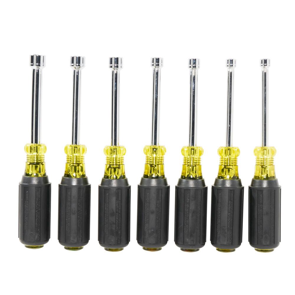 65160 KLE 7 PIECE METRIC NUT DRIVER SET (CONTAINS 5MM, 5.5MM, 6MM, 7MM, 8MM, 9MM, 10MM)