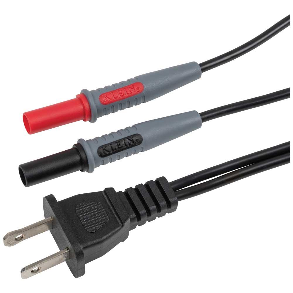 69357 KLEIN AC PLUG TO BANANA JACKS