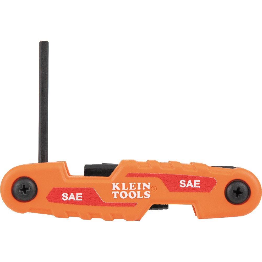 70540 KLEIN FOLDING HEX KEY SET, 9-KEY, SAE