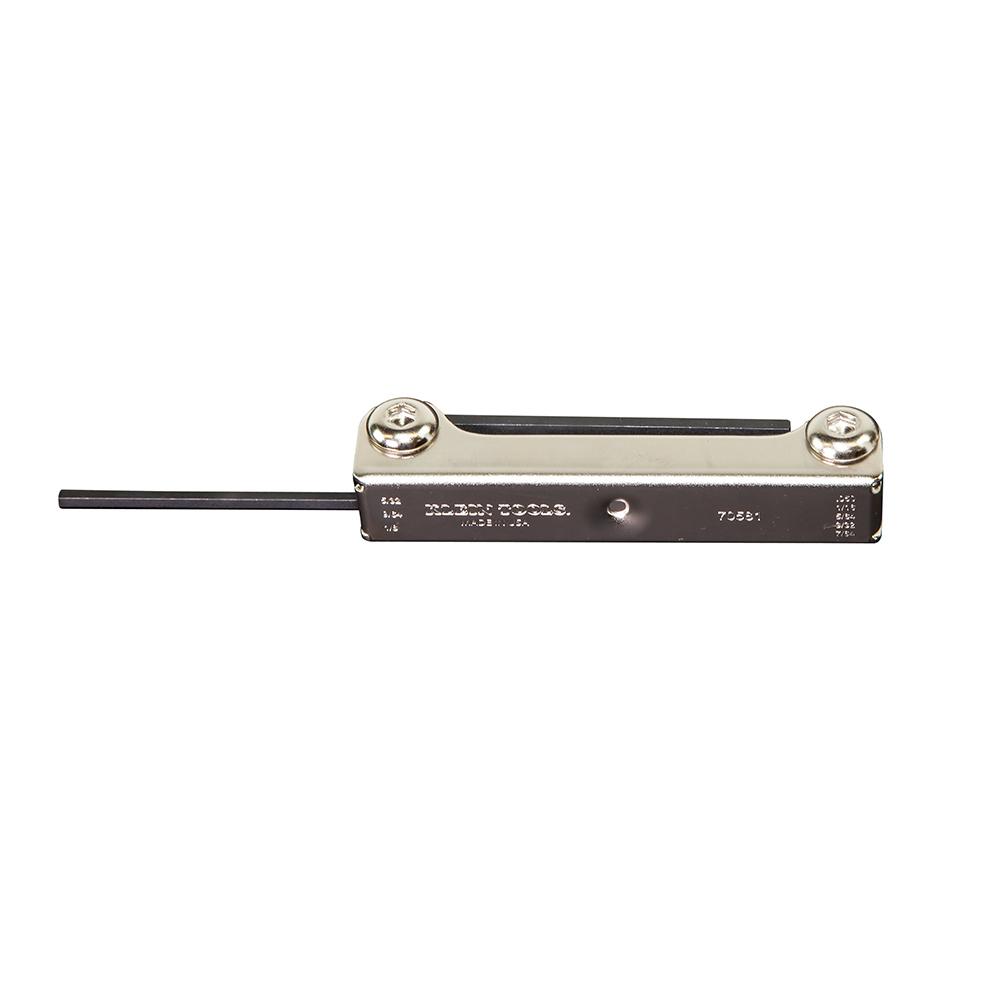 70581 KLE 8-KEY FOLDING HEX SET