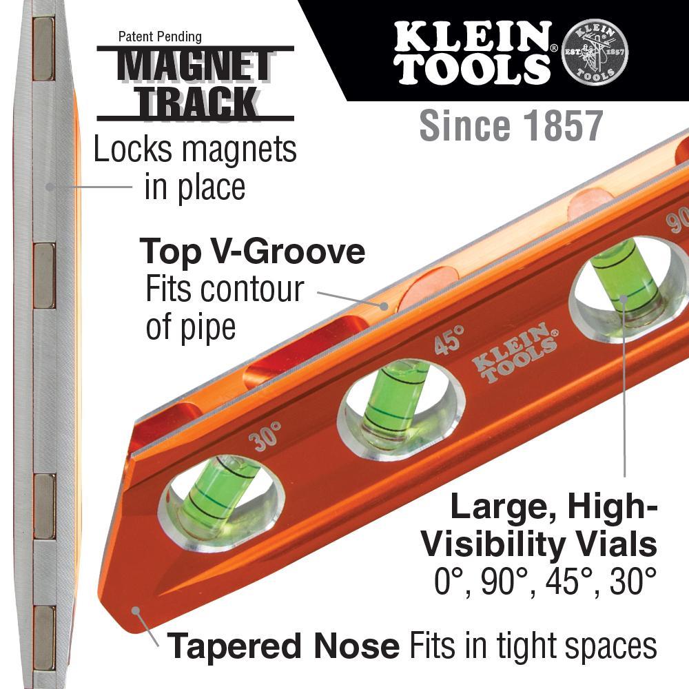 935RB KLEIN TORPEDO BILLET LEVEL, RE MAGNET