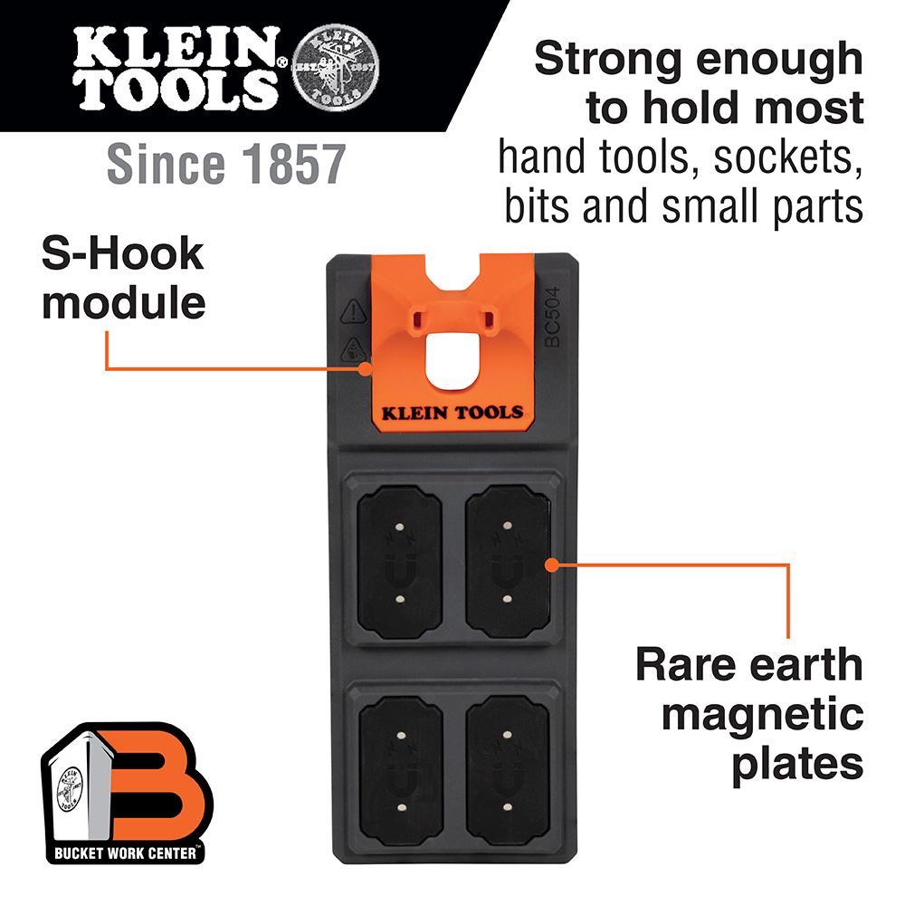 BC504S KLEIN MAGNETIC TOOL MODULE, S-HOOK