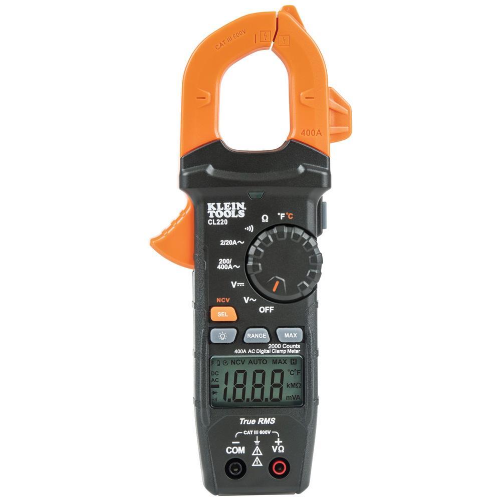 CL220 KLEIN DIGITAL CLAMP METER WITH TEMP