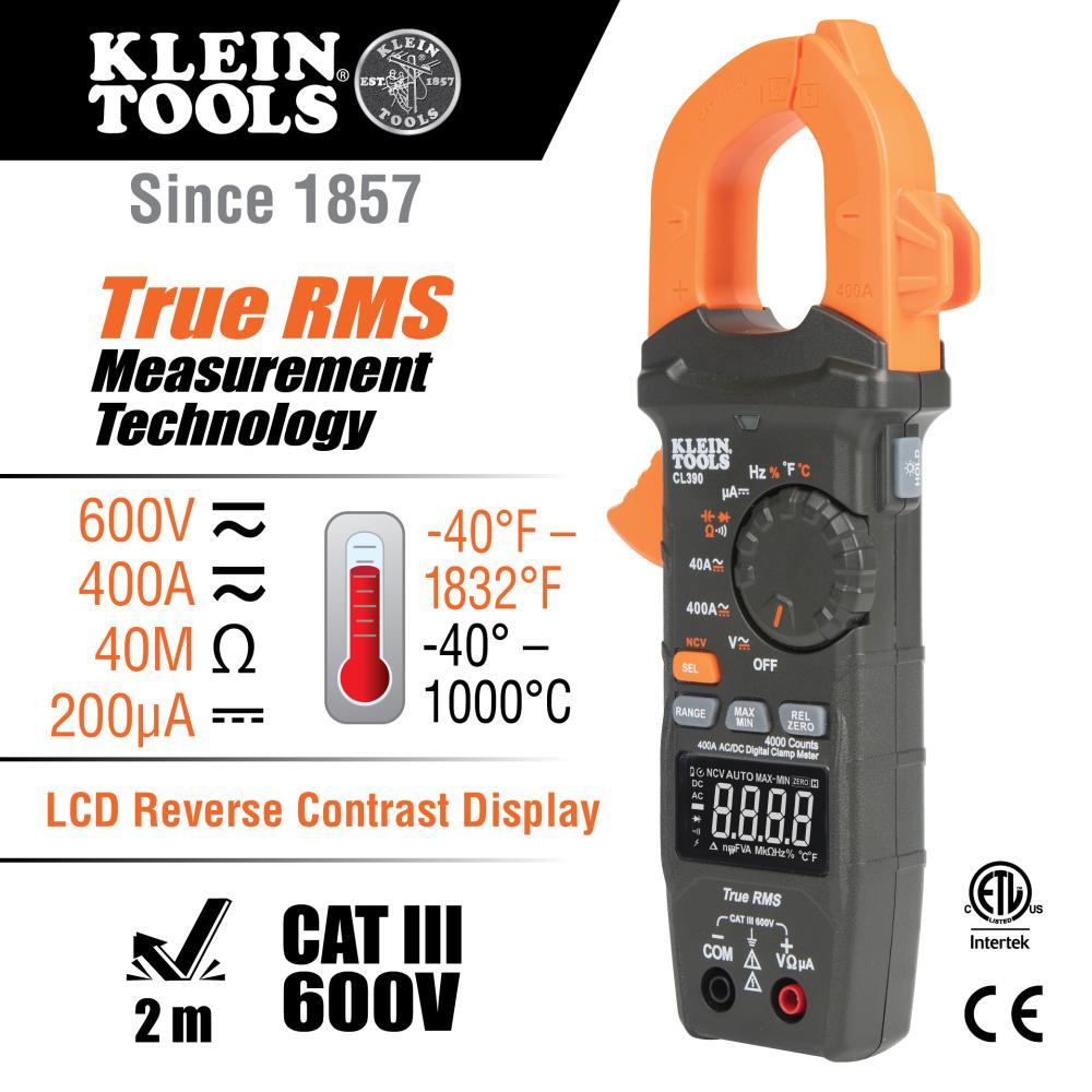 CL320 KLEIN HVAC DIGITAL CLAMP METER