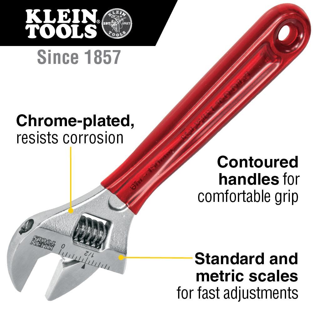 D507-6 KLE EXTRA CAPACITY ADJUSTABLE WRENCH