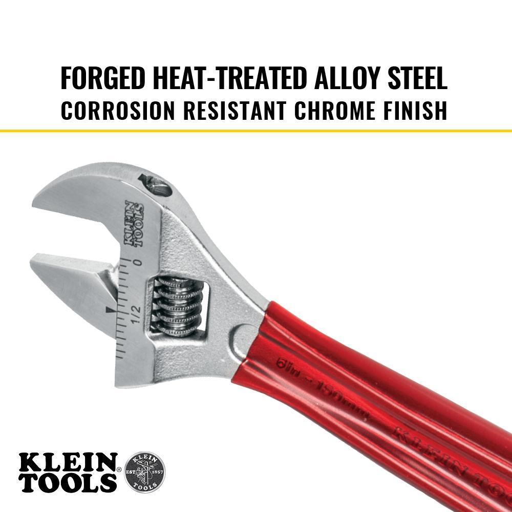 D507-6 KLE EXTRA CAPACITY ADJUSTABLE WRENCH