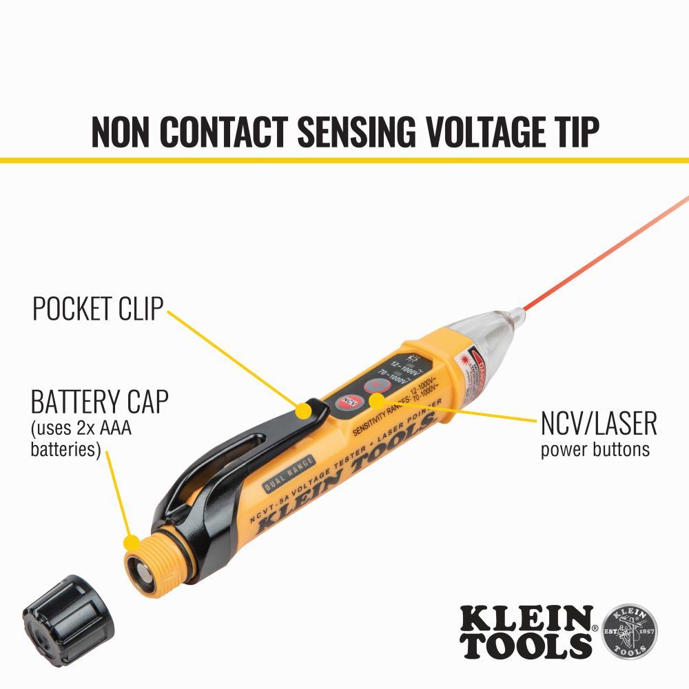 NCVT5KIT KLEIN ELECTRICAL TESTER KIT, NCVT5A/RT210
