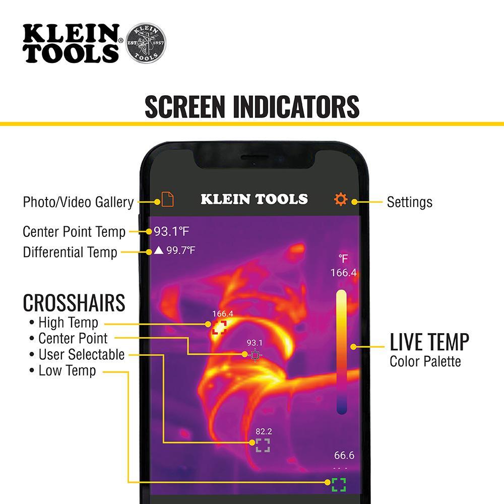 TI222 KLEIN THERMAL IMAGER FOR IOS DEVICES ZZZZ