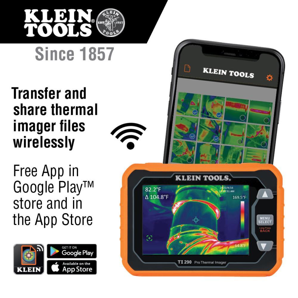 TI290 KLEIN RECHARGEABLE PRO THERMAL IMAGER