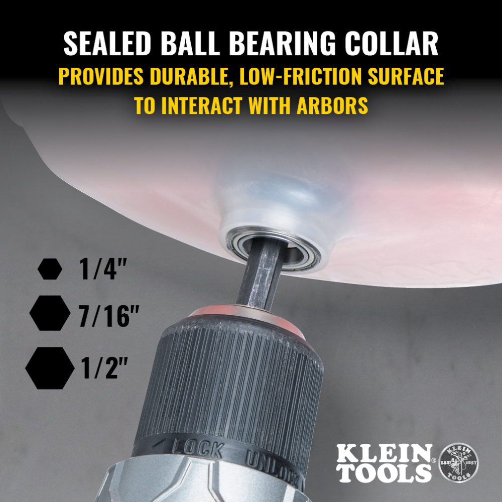31101 KLEIN COLLAPSIBLE HOLE SAW DUST BOWL