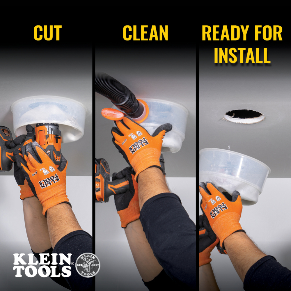 31101 KLEIN COLLAPSIBLE HOLE SAW DUST BOWL