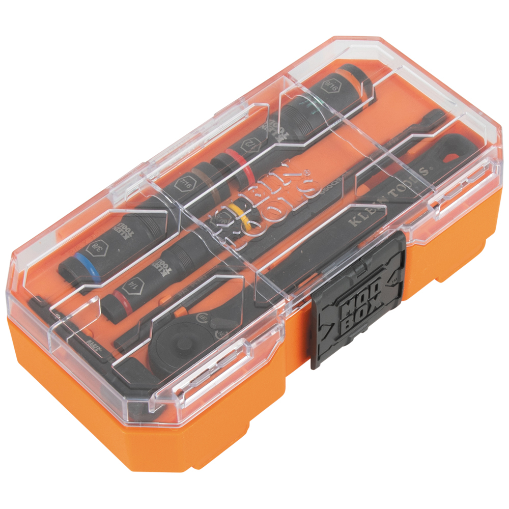 65238 KLEIN FLIP SOCKET SET, SAE, 7 PC